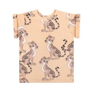 DEAR SOPHIE Βρεφικό T-shirt TIGER YELLOW