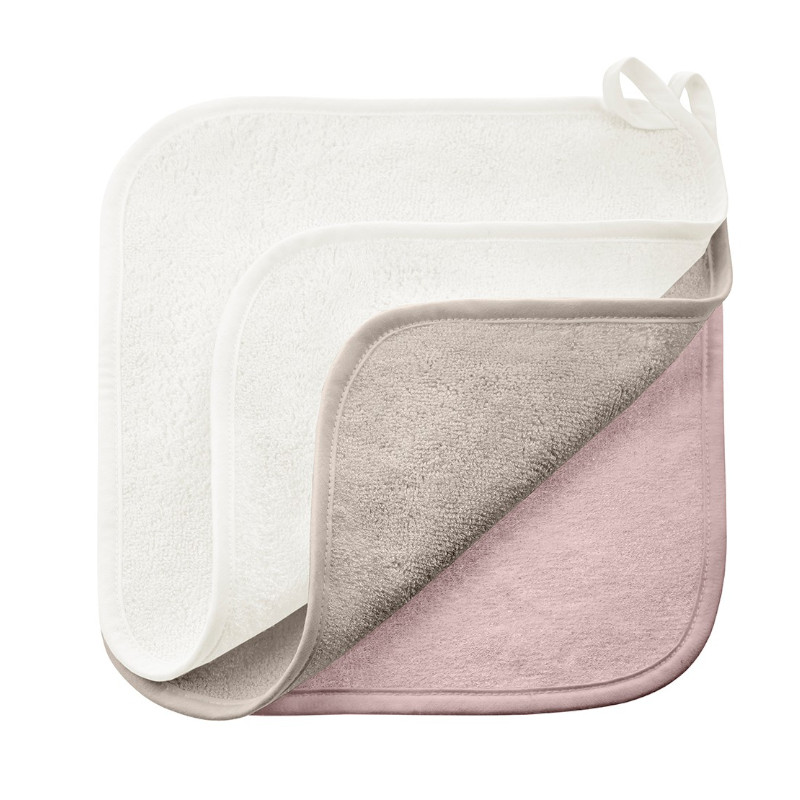 BabySteps Σετ πετσέτες μπαμπού Girl Set 3 τεμ. 27x30cm