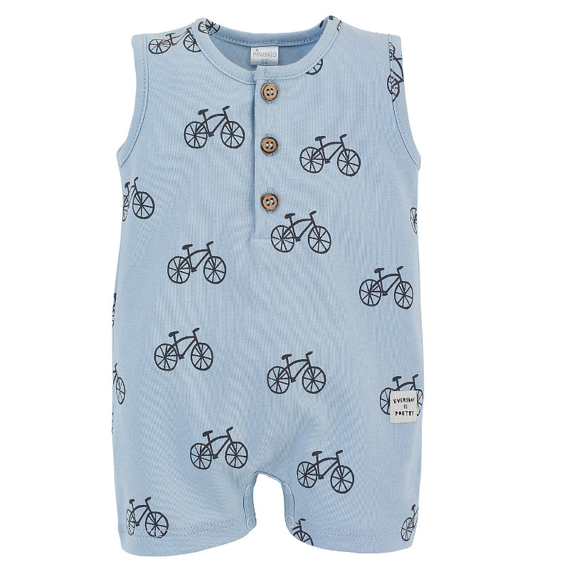 Pinokio Aμάνικο φορμάκι Blue Summertime