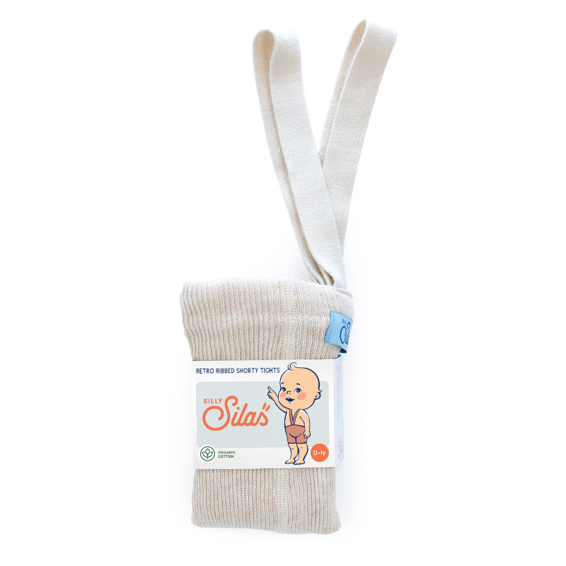 Silly Silas Κολάν Shorty Cotton Καλσόν Cream Blend