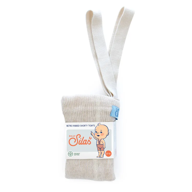 Silly Silas Κολάν Shorty Cotton Καλσόν Cream Blend