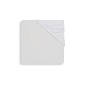 Jollein Σεντόνι με λάστιχο Jersey 60x120cm White
