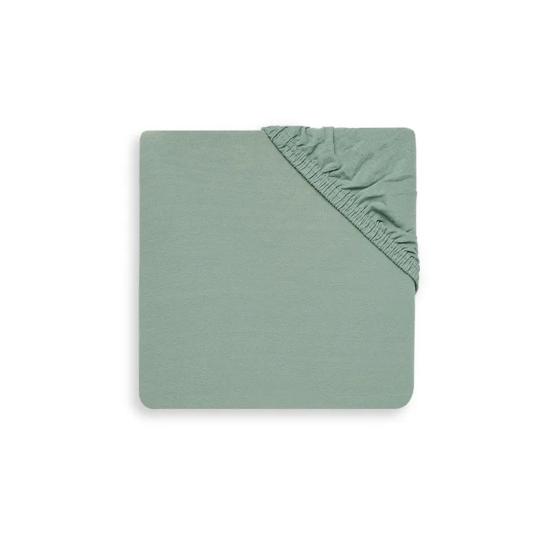 Jollein Σεντόνι με λάστιχο Jersey 60x120cm Ash Green