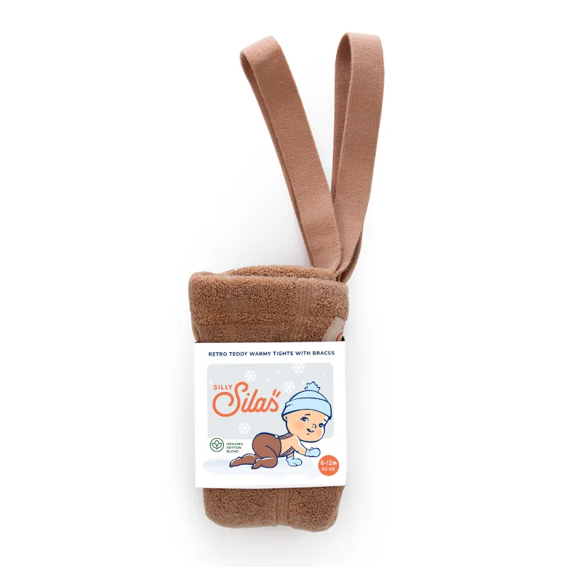 Silly Silas Κολάν Teddy Warmy Footed Light Brown