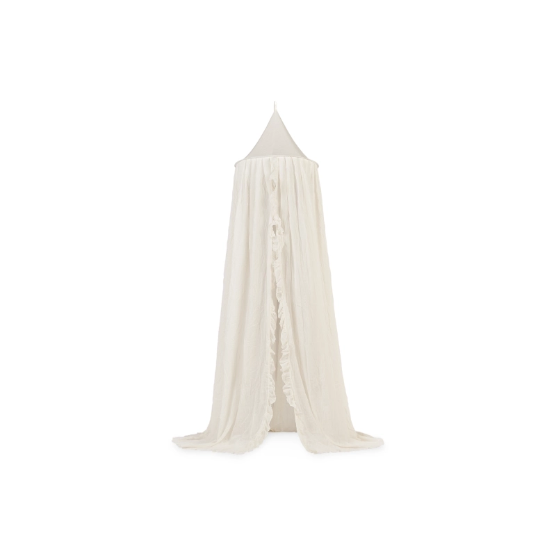 Jollein Κουνουπιέρα πέπλο Vintage 245cm Ruffle Ivory