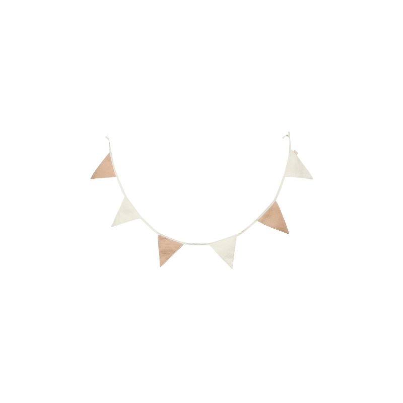 Jollein Διακοσμητικά σημαιάκια 200x17cm Party Collection Biscuit/Ivory