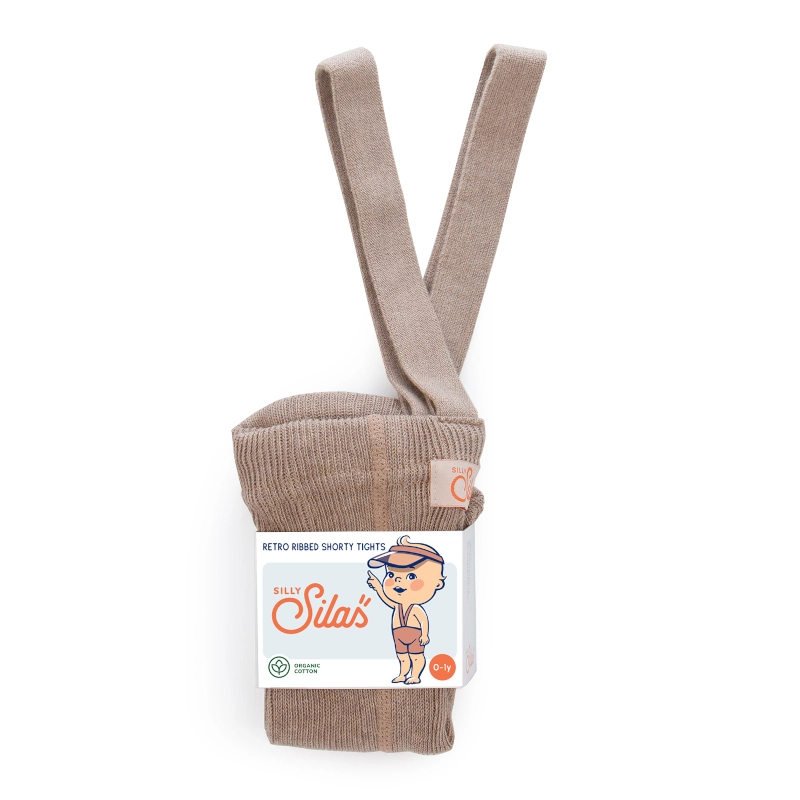 Silly Silas Κολάν Shorty Cotton Καλσόν Peanut Blend 0-36m