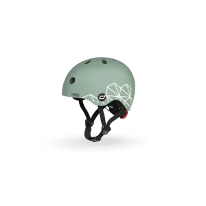 Scoot & Ride Κράνος Helmet XXS Graphics Green Lines 96562