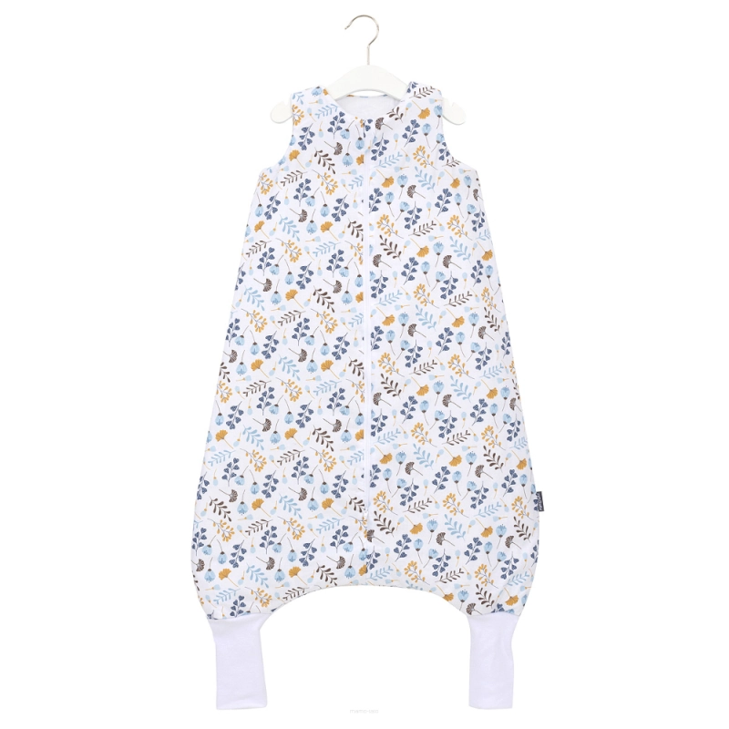 Mamo-Tato Υπνόσακος με πόδια Ginkgo Blue 98-116cm