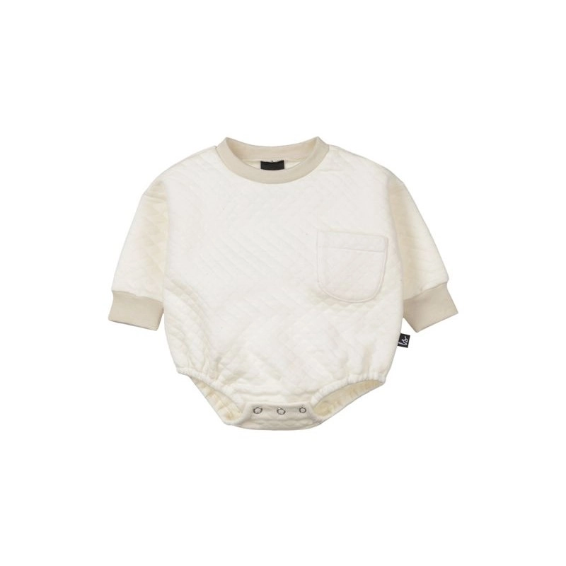 Babystyling Oversized μπλούζα Ruitje Ecru
