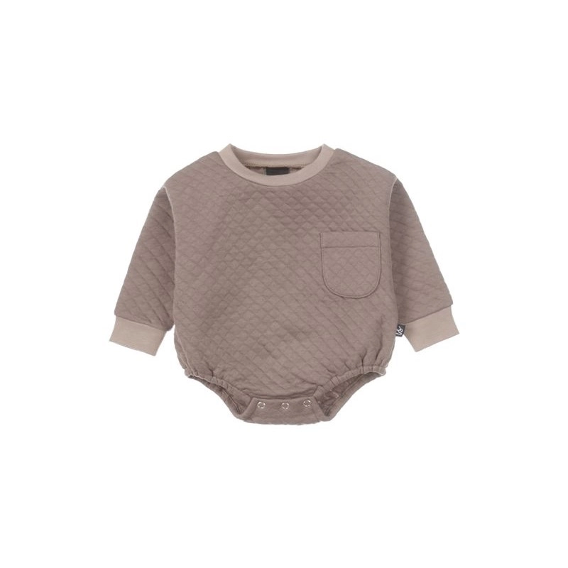 Babystyling Oversized μπλούζα Ruitje Walnut