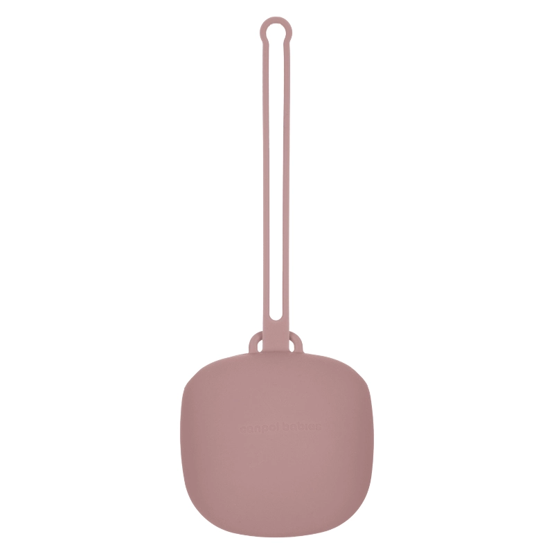 Canpol Babies Θήκη πιπίλας σιλικόνης ροζ 51/402