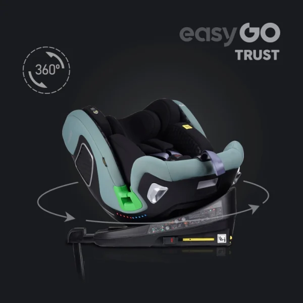 EasyGo Καθισματάκι αυτοκινήτου Trust i-Size 0-36 kg με Isofix Agava