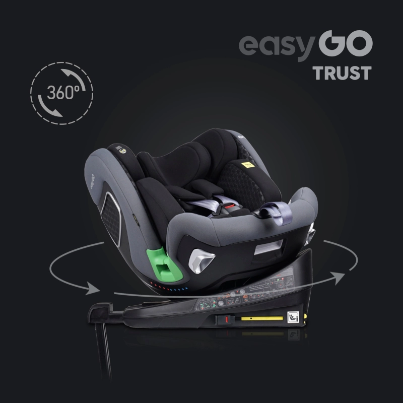 EasyGo Καθισματάκι αυτοκινήτου Trust i-Size 0-36 kg με Isofix Trust Pearl