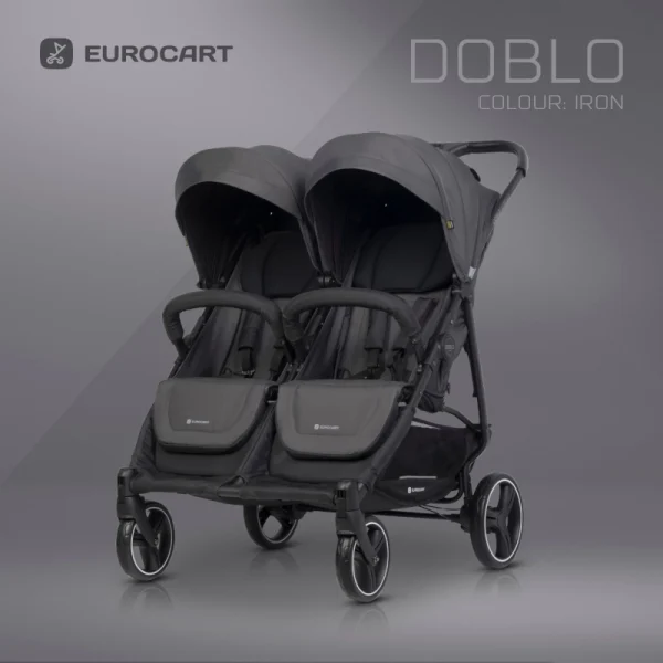 Euro-Cart Καρότσι διδύμων Doblo Iron