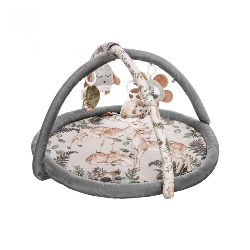 BabySteps Εκπαιδευτικό χαλάκι δραστηριοτήτων Animals Garden ⌀90cm