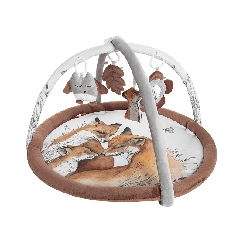 BabySteps Εκπαιδευτικό χαλάκι δραστηριοτήτων Fox ⌀90cm