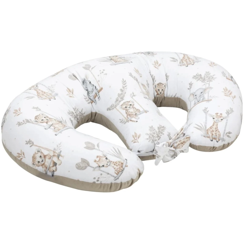 Bellochi Μαξιλάρι θηλασμού διδύμων Jungle Baby 100x57x18cm