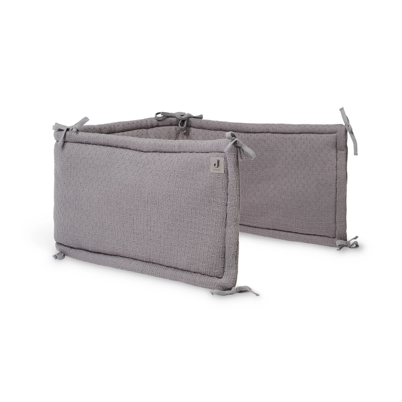 Jollein Πλεκτή πάντα 35x180cm Bliss Knit Storm Grey 004-895-65354_8717329360969_hero