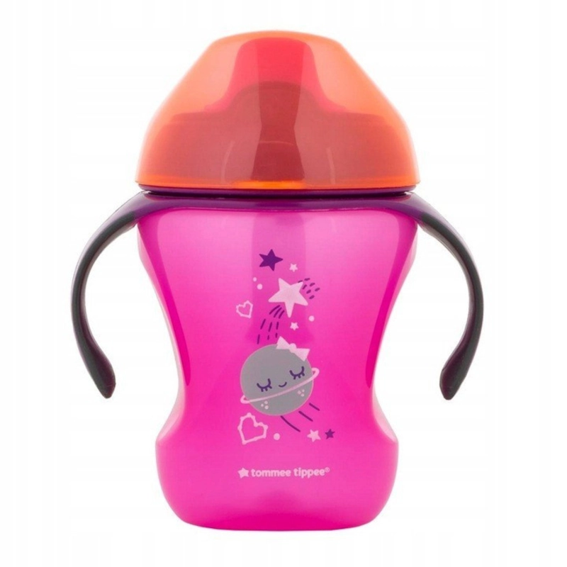 Tommee Tippee Εκπαιδευτικό ποτηράκι Easy Drink με στόμιο και λαβές 230ml 6m+