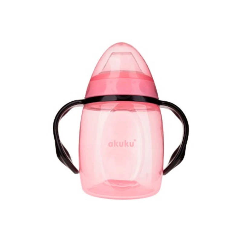 Akuku Εκπαιδευτικό Ποτηράκι 280 ml Pink