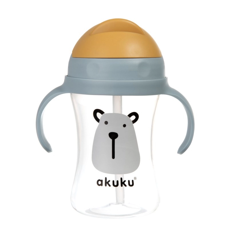 Akuku Εκπαιδευτικό ποτηράκι 300 ml Bear