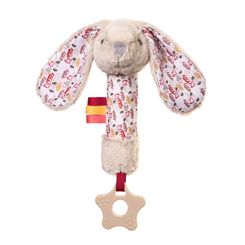 Babyono Κουδουνίστρα με μασητικό 1528 Rabbit Milly
