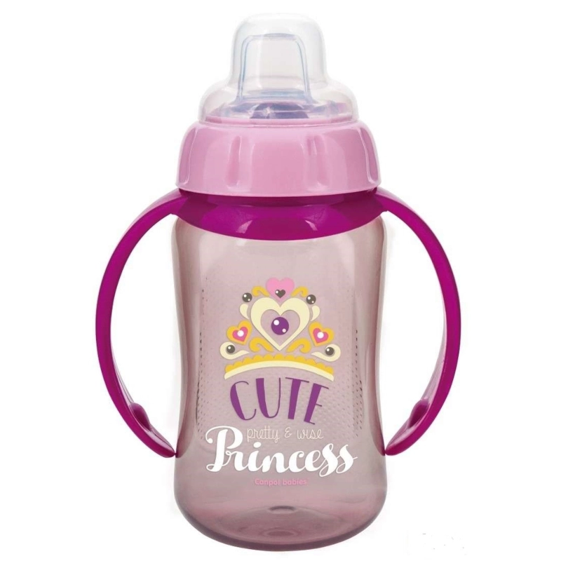 Canpol Babies Εκπαιδευτικό Ποτηράκι με Στόμιο Σιλικόνης 320ml Future Daydreams