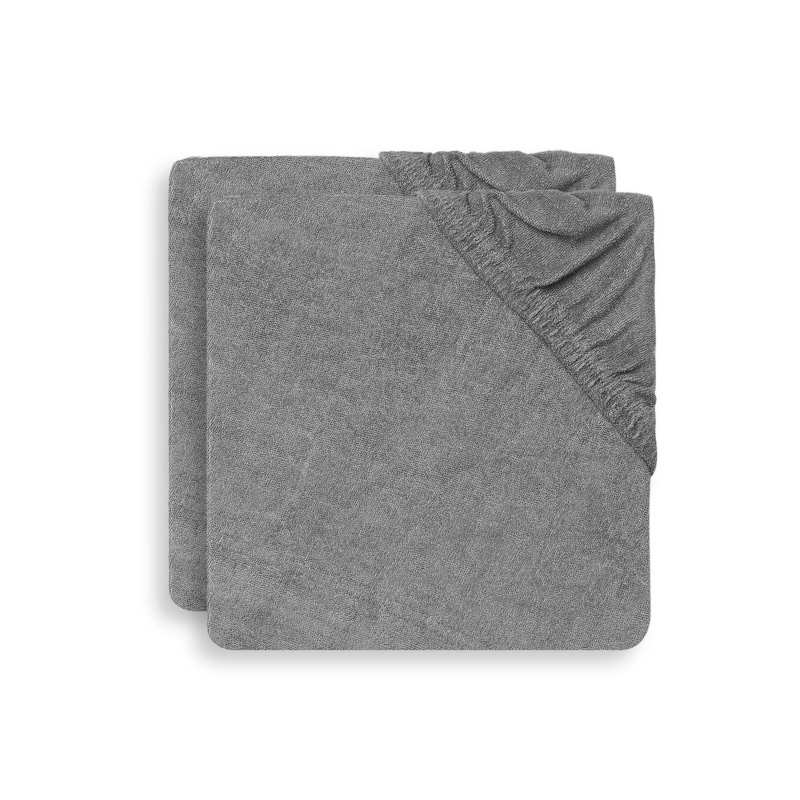 Jollein Κάλυμμα αλλαξιέρας Terry 50x70cm Storm Grey (2pack) 2550-503-00094_8717329360051_hero