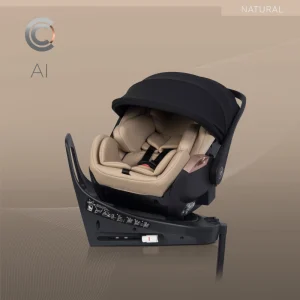 Cavoe Κάθισμα Αυτοκινήτου με βάση AI Natural i-Size 40-87cm