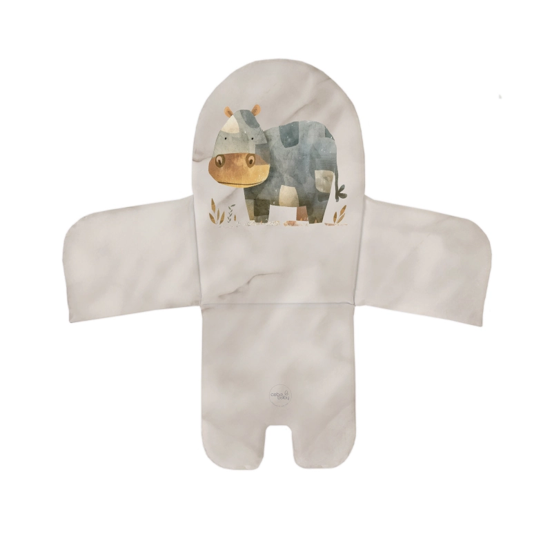 Ceba Baby Κάλυμμα για καρεκλάκι φαγητού 26x24x40 Cosy Hippo