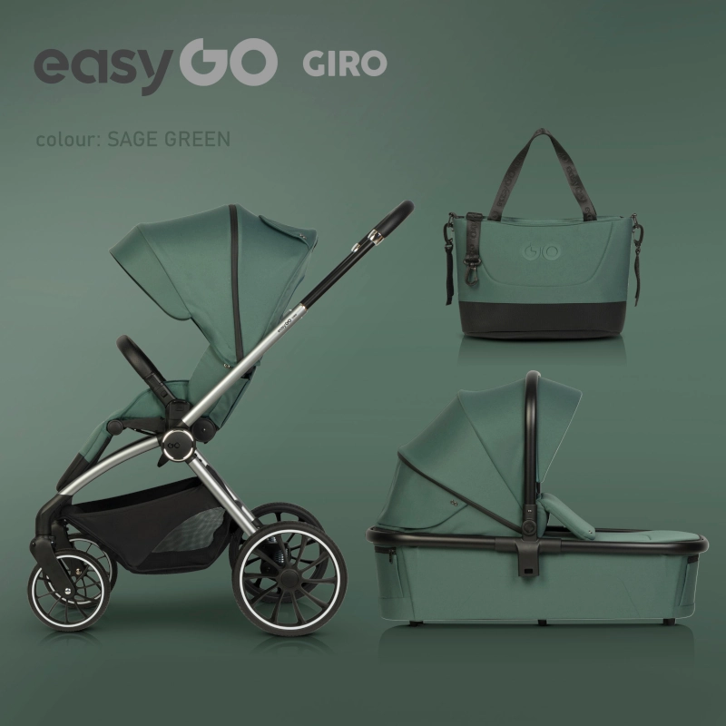 EasyGo Καρότσι Giro 2in1 Sage Green