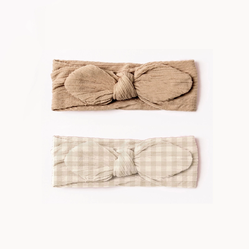 Mrs Ertha Κορδέλες με φιόγκο Soft Squares 6-12m