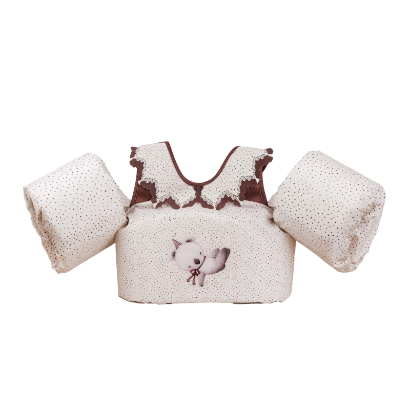 Mrs Ertha Σωσίβιο Γιλέκο με Μπρατσάκια Unique Dots Collar 2-6y