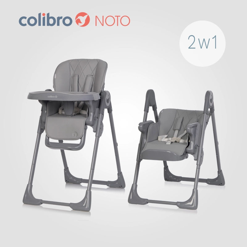 Colibro Καρεκλάκι φαγητού Noto Onyx 2in1