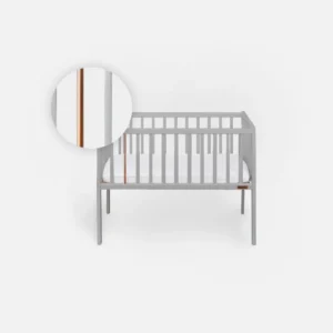 Woodies Ξύλινο λίκνο Stardust Grey 0+