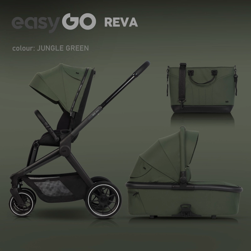 EasyGo Καρότσι Reva 2in1 Jungle Green