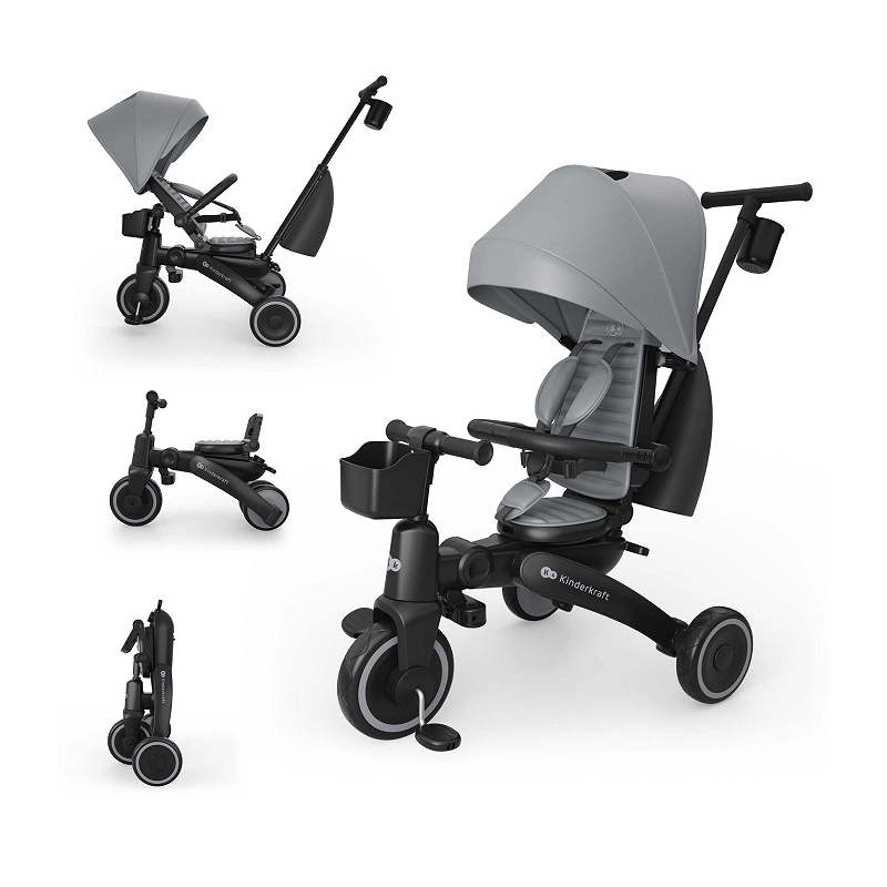 Kinderkraft Τρίκυκλο ποδήλατο JAZZ 3 Grey