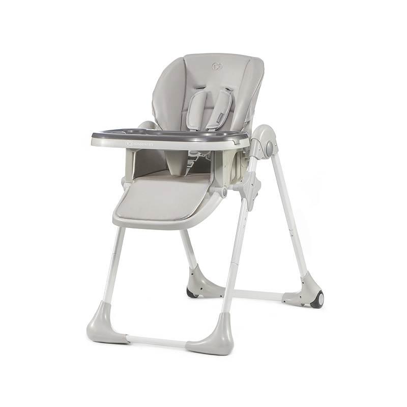 Kinderkraft Καρεκλάκι φαγητού YUMMY Grey 6m+