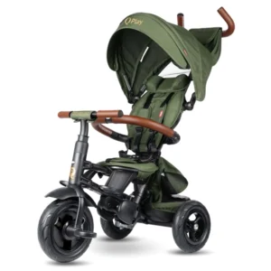 QPlay Τρίκυκλο ποδήλατο Rito Deluxe 6in1 Olive